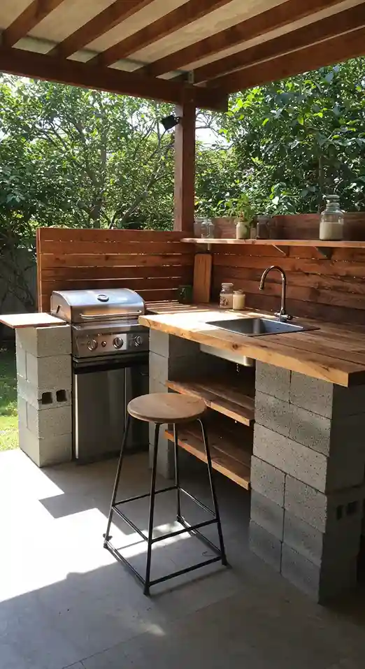 Cinderblock and Plank