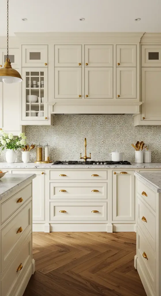 Brass and Cream Harmony