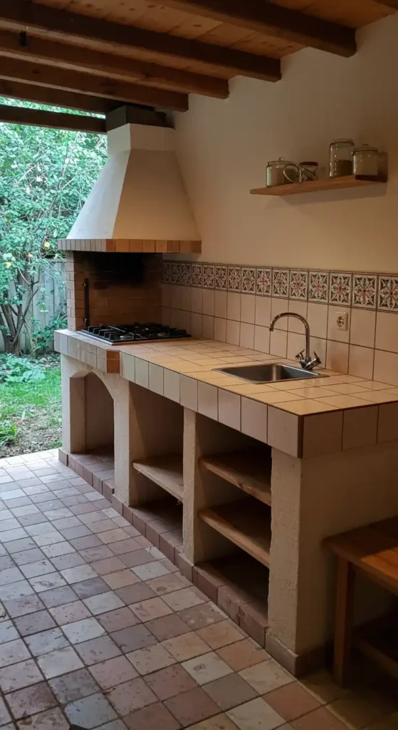 Tiled Counter Retreat