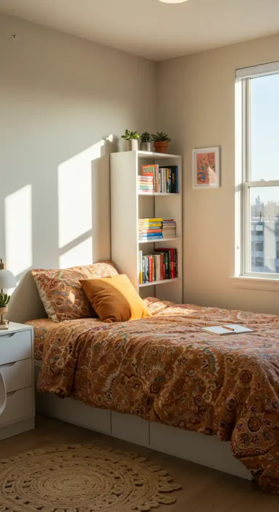 Slim Bookshelf Storage