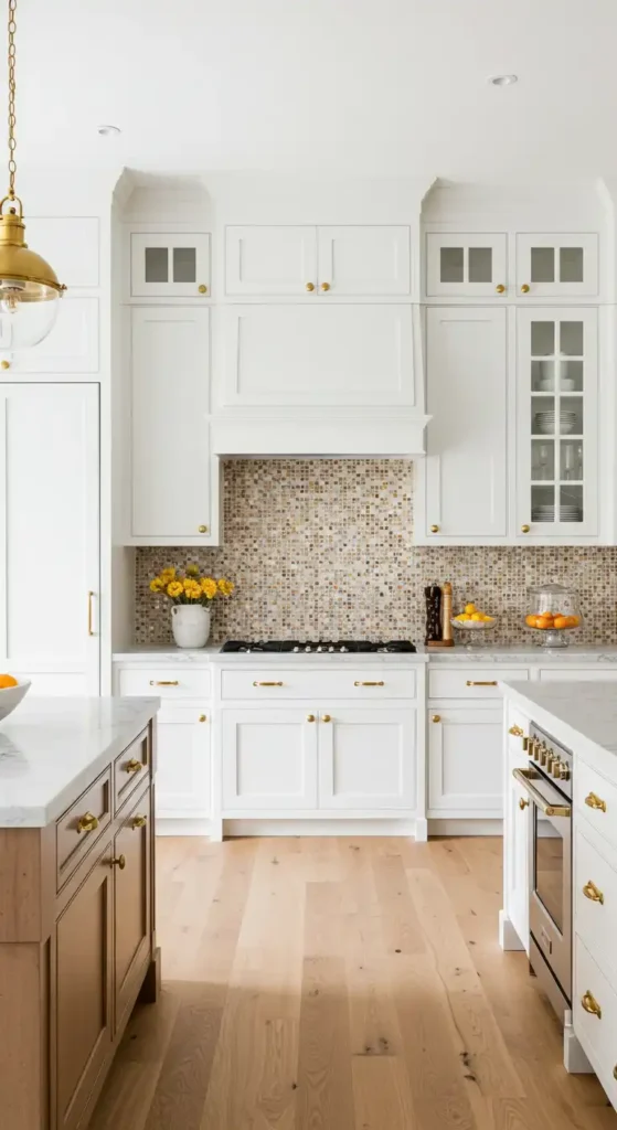 Warm White and Gold Luxe