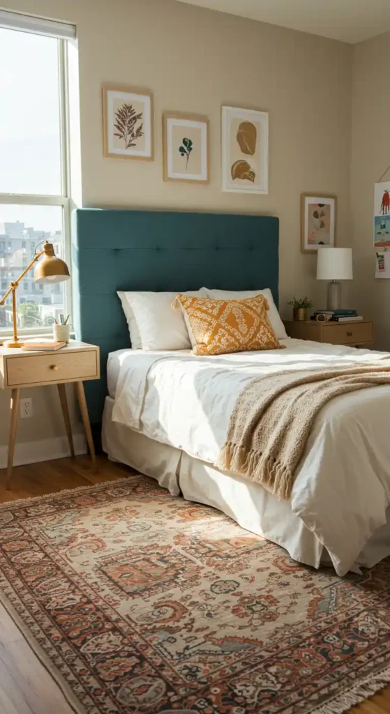 DIY Headboard with Fabric