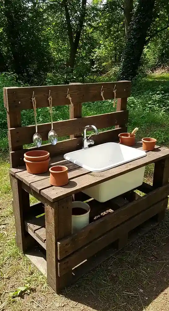 Pallet Wood Basic Mud Kitchen_11zon