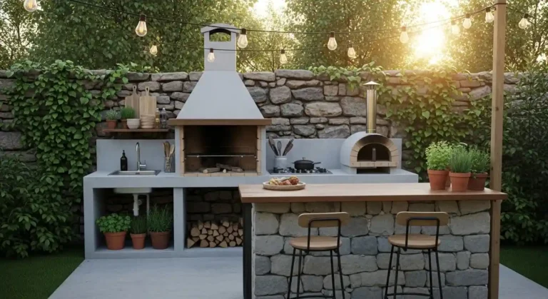Simple Outdoor Kitchen Ideas for Effortless Alfresco Cooking 14 Simple Outdoor Kitchen