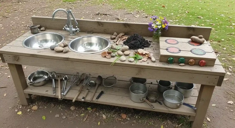 Functional Mud Kitchen