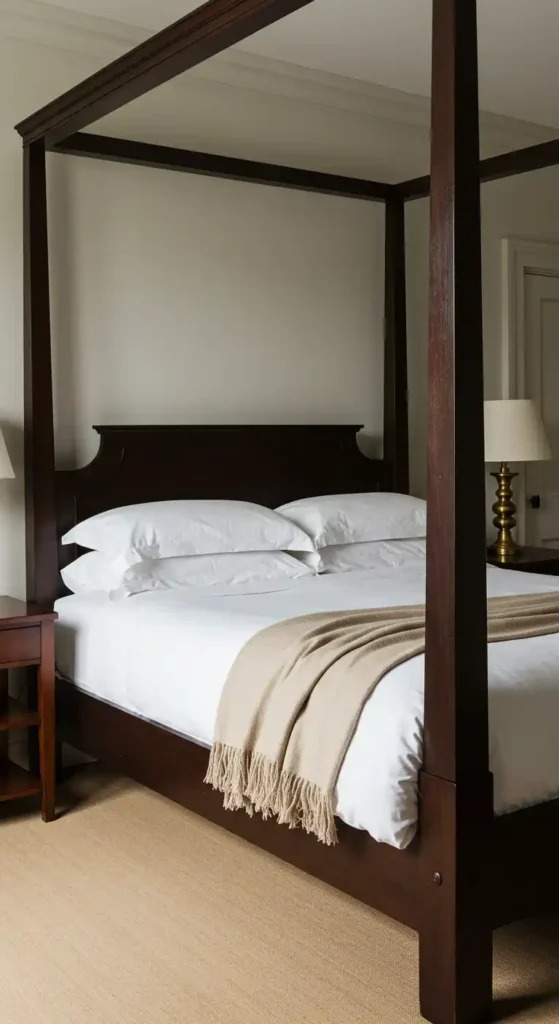 Luxurious Four-Poster Bed