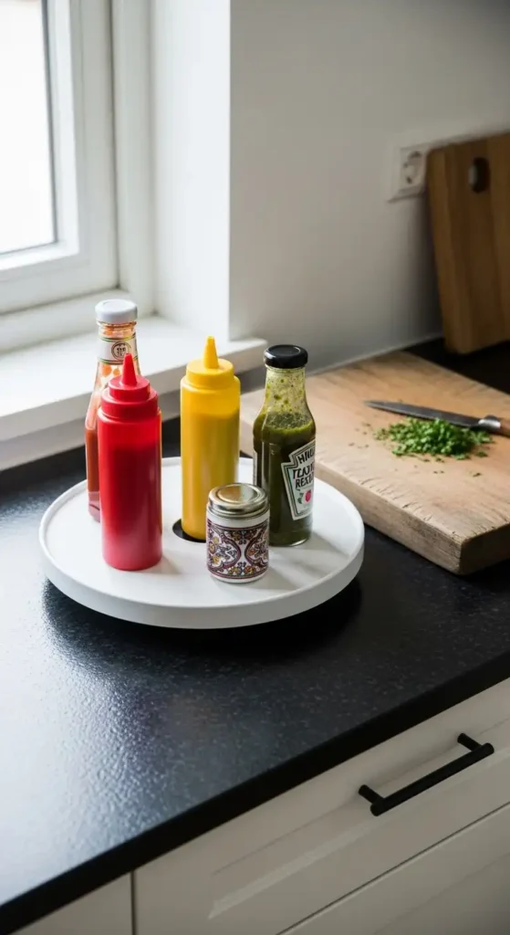 Lazy Susan for Condiments