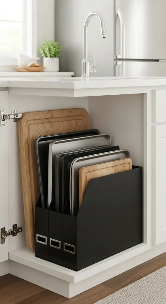 File Organizer for Baking Sheets