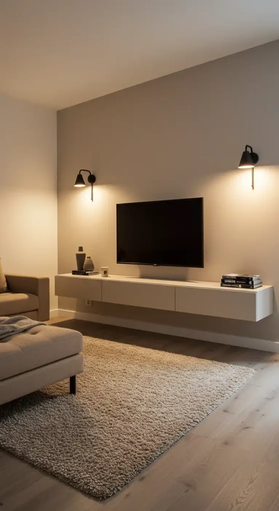 Minimalist Floating TV Unit