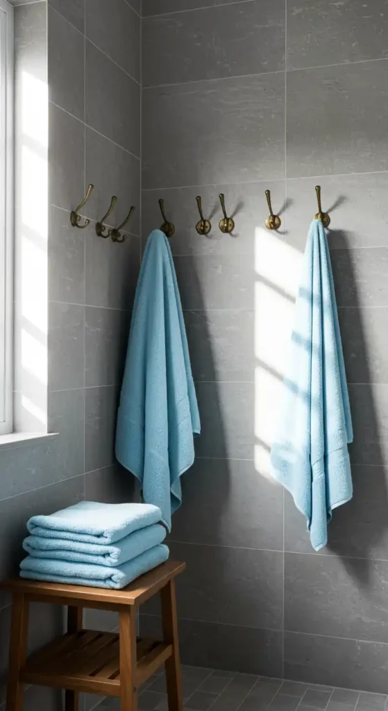 Baby Blue Towel Set