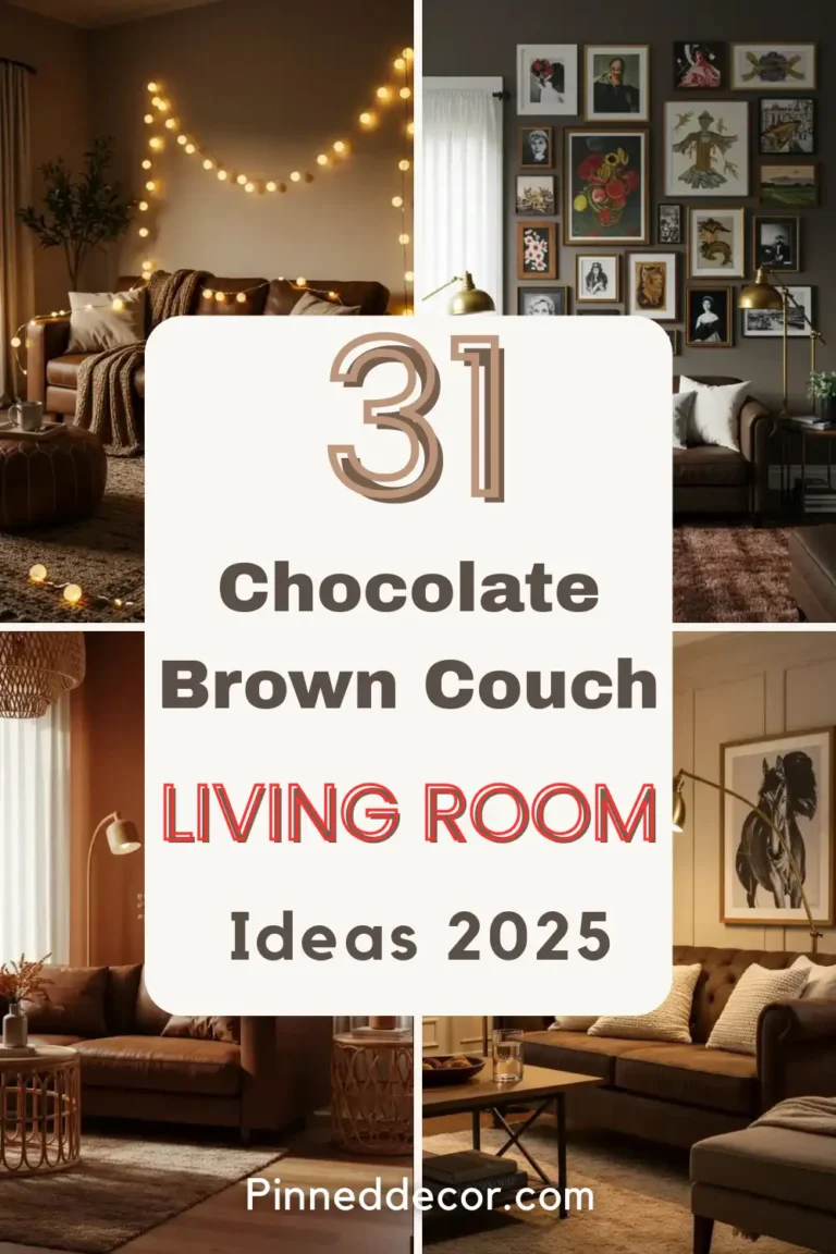 13 Chocolate Brown Couch Living Room Ideas