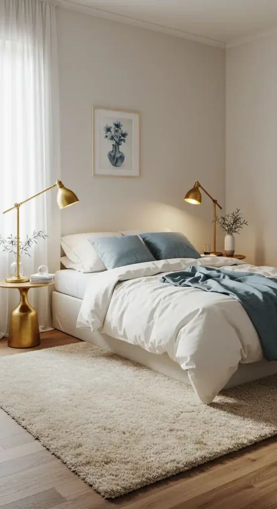 Dusty Blue Pillow Accents