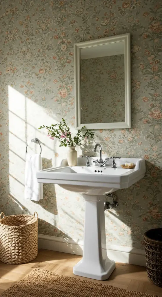 Vintage Floral Wallpaper