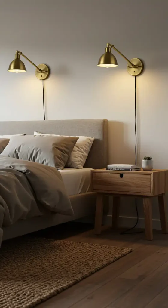 Dimmed Sconce Lighting