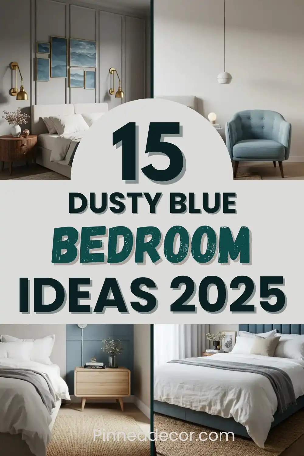 15 Dusty Blue Bedroom Ideas 2