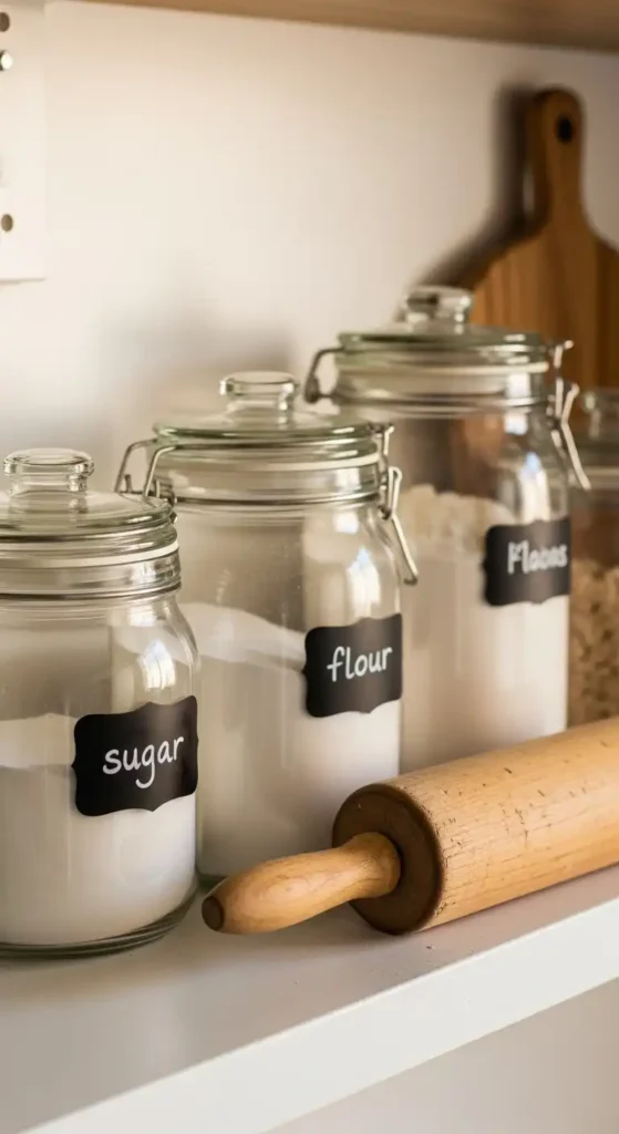 Chalkboard Labels for Jars