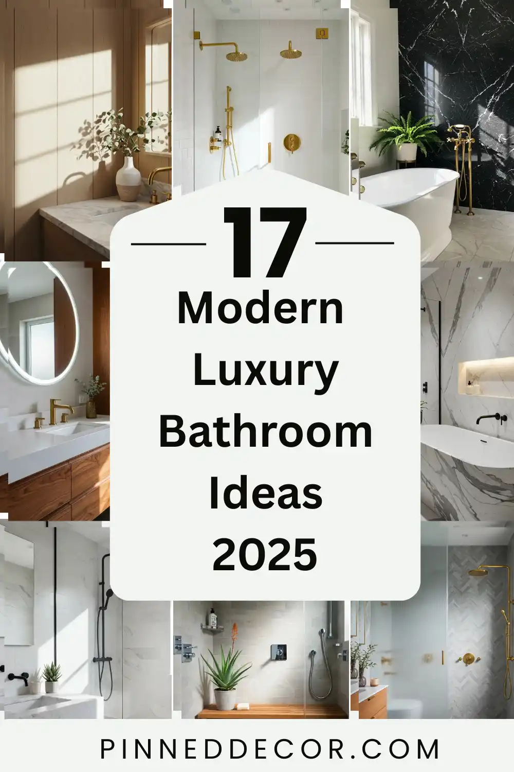 17 Modern Luxury Bathroom Ideas 2