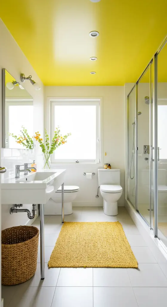 Citron Yellow Ceiling Paint