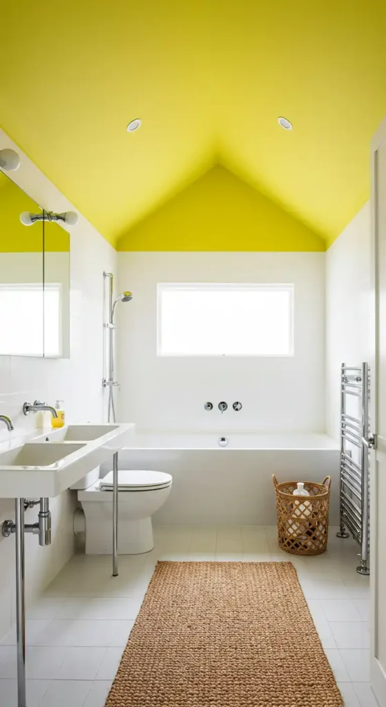 Yellow Glass Vase Decor