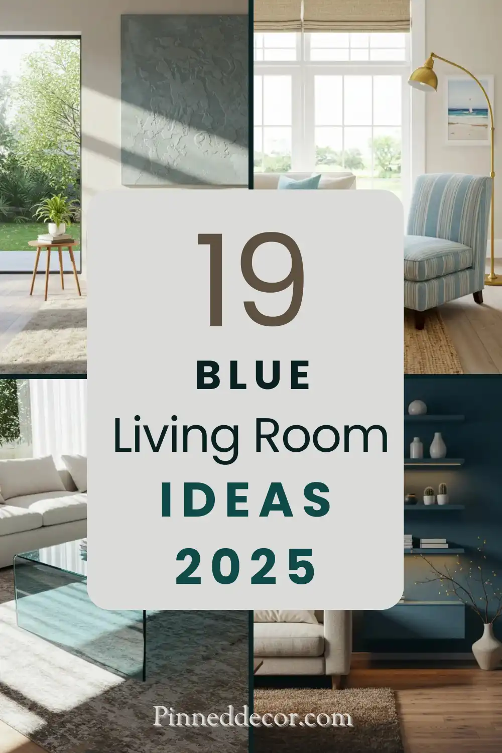 19 Blue Grey Living Room Ideas