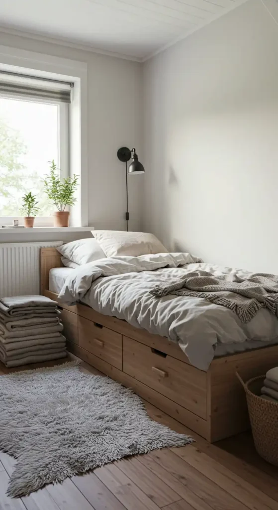 Multifunctional Storage Bed