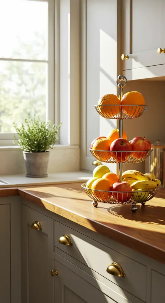 Multi-Tiered Fruit Basket