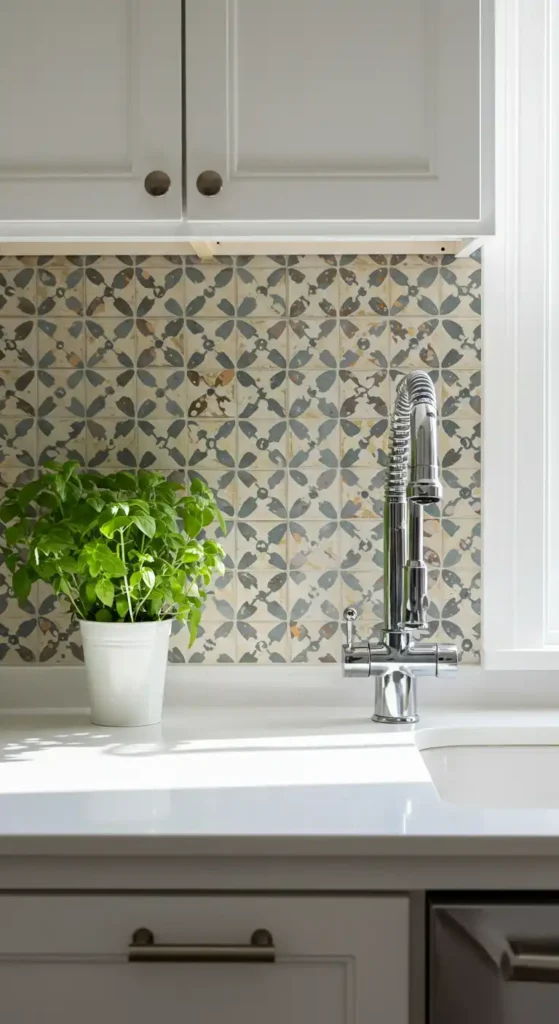 Adhesive Wall Tile Backsplash