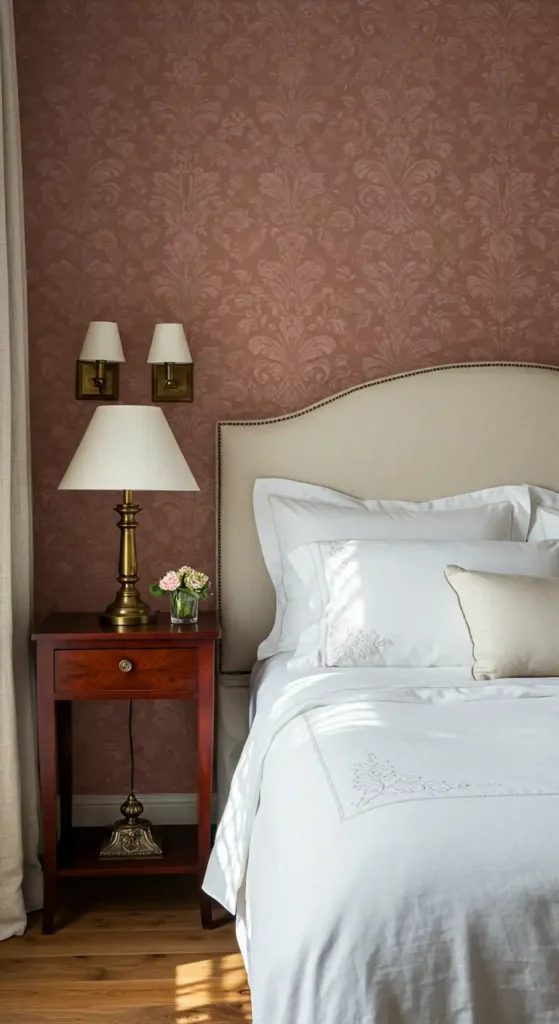 Soft Damask Wallpaper