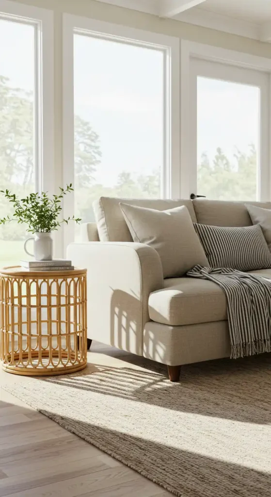 Nautical Striped Throw Blanket