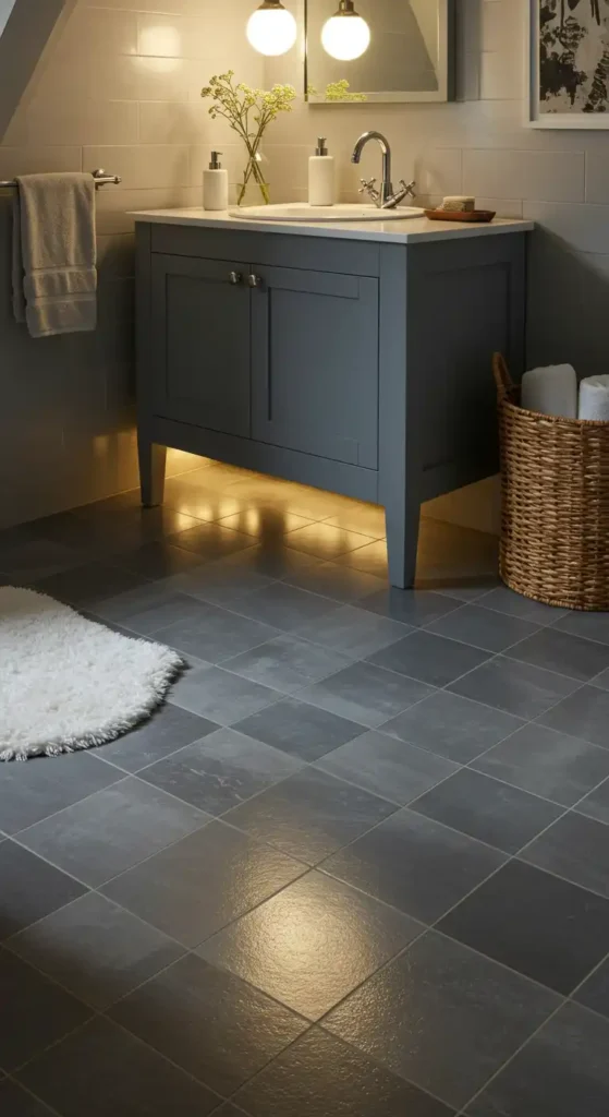 Heated Porcelain Floor Tiles