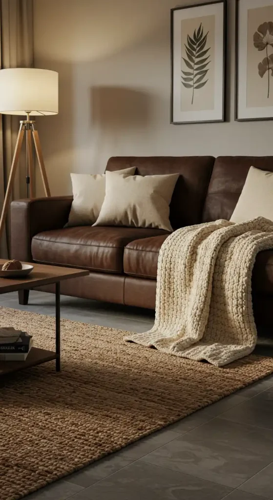 Cozy Knitted Throw Blanket