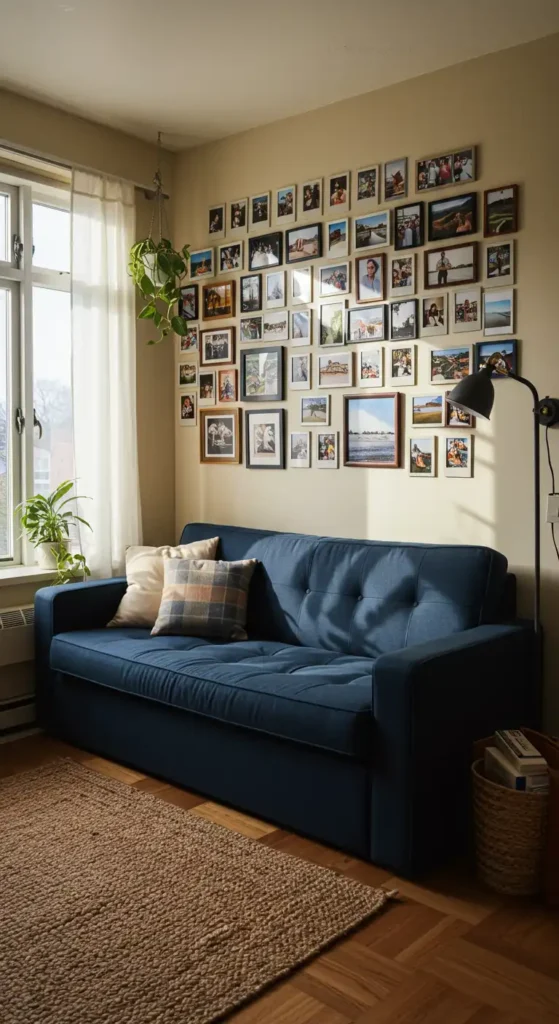 Eclectic Photo Collage Wall