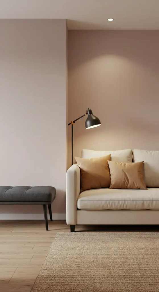 Slim Upholstered Bench