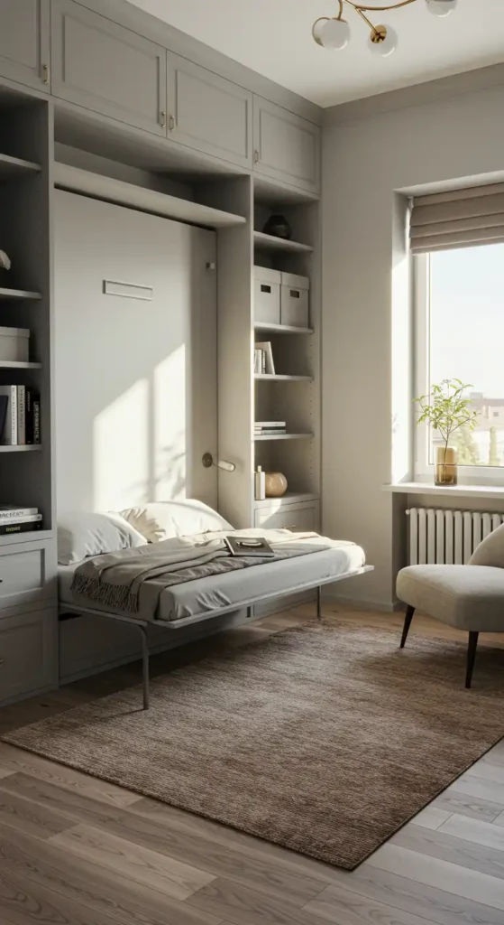 Fold-Down Murphy Bed