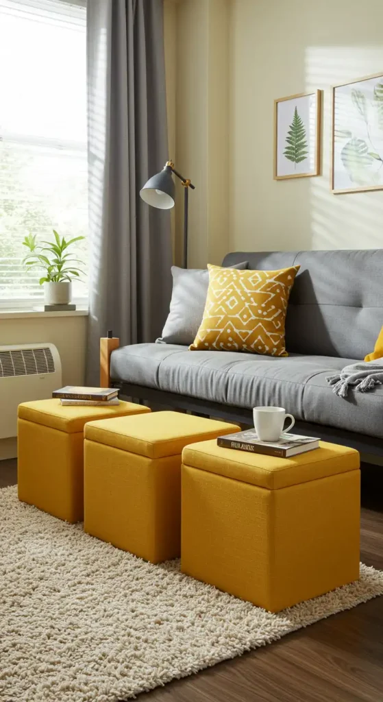 Nestable Storage Stools