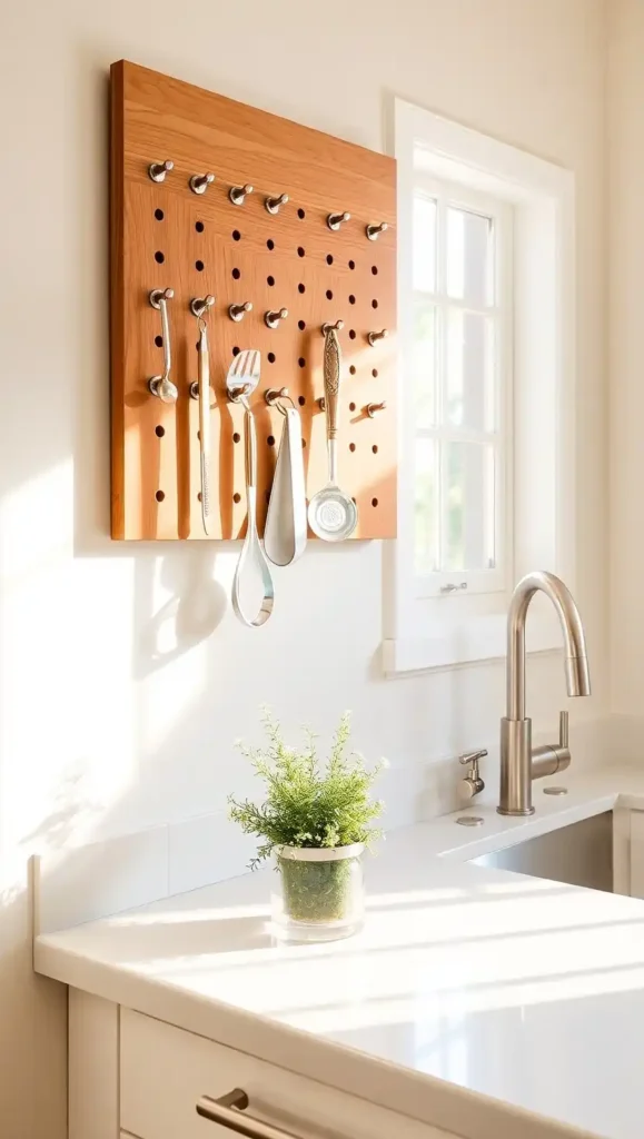 Pegboard Wall Organizer