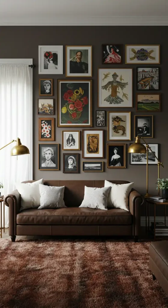Eclectic Gallery Wall
