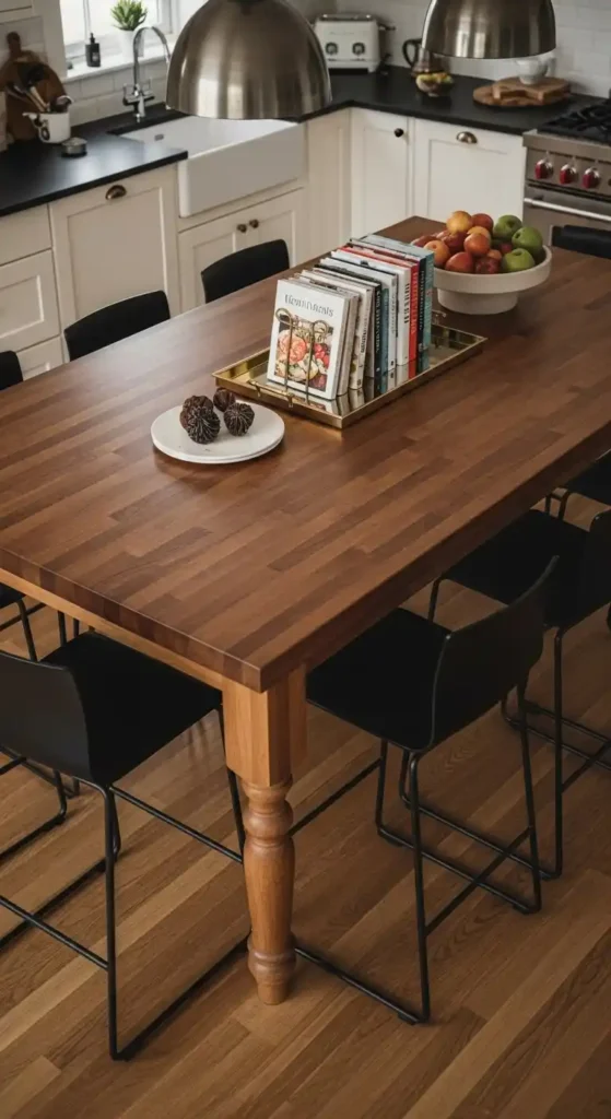Use a Butcher Block Island