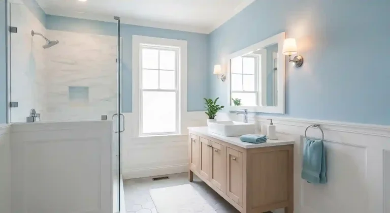 Light Blue Bathroom Ideas for a Fresh, Serene Look 25 Light Blue Bathroom