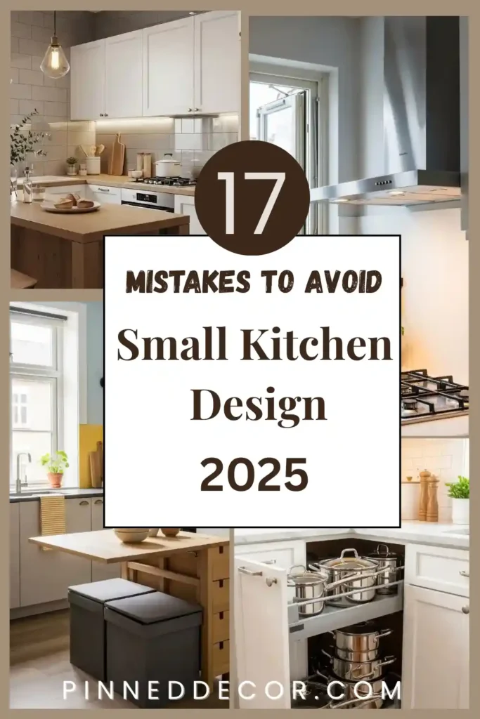 Small Kitchen Design Mistakes
