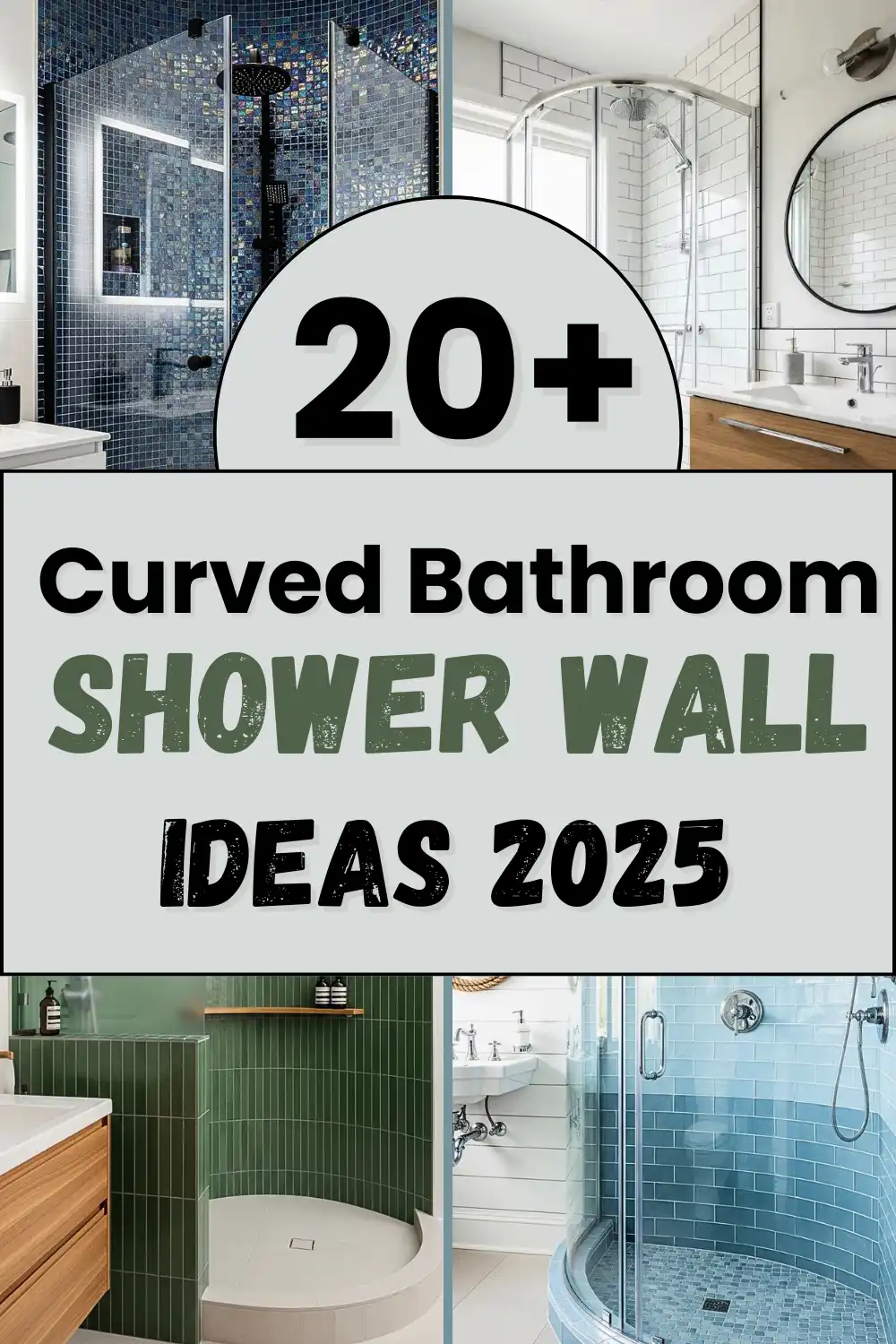 Curved Shower Wall Ideas