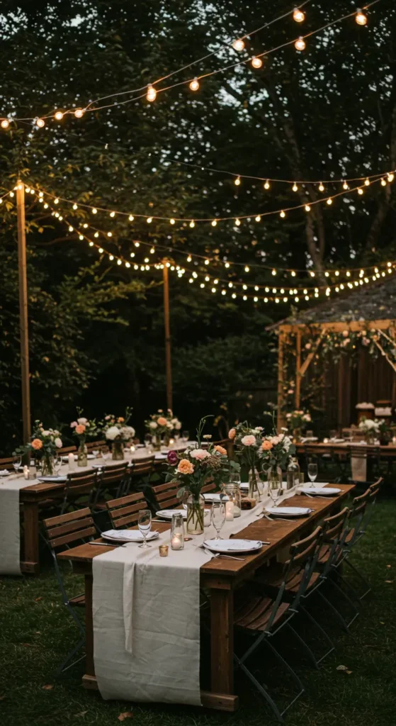 1. Enchanted Fairy Light Canopy