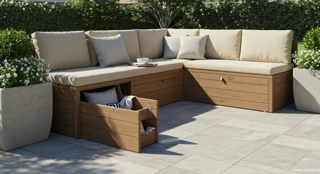 11. Built-In Bench Seating for Space Efficiency