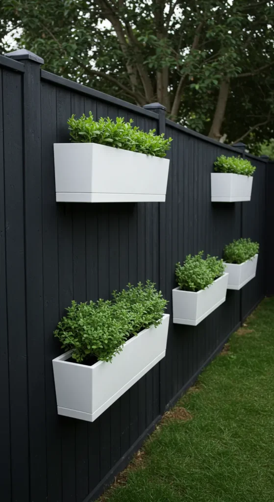 17. Painted Fence for Instant Style