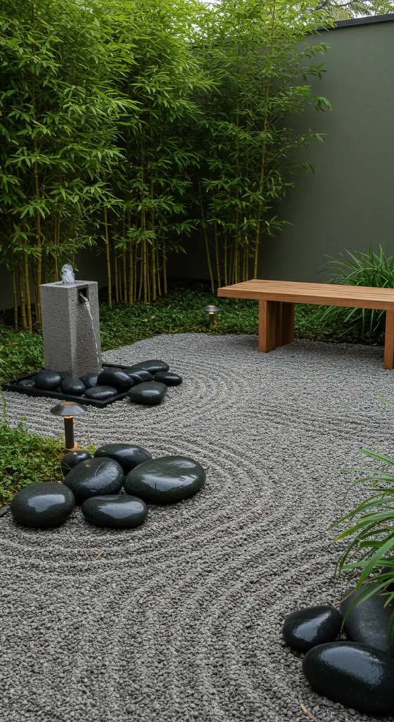 19. Minimalist Zen Corner