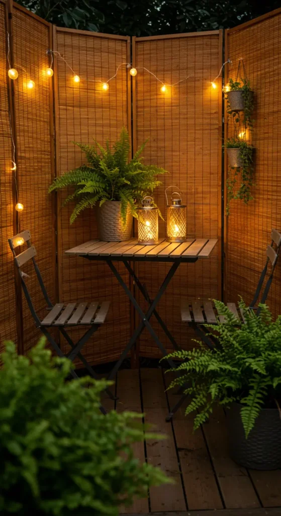 21. Folding Privacy Screens