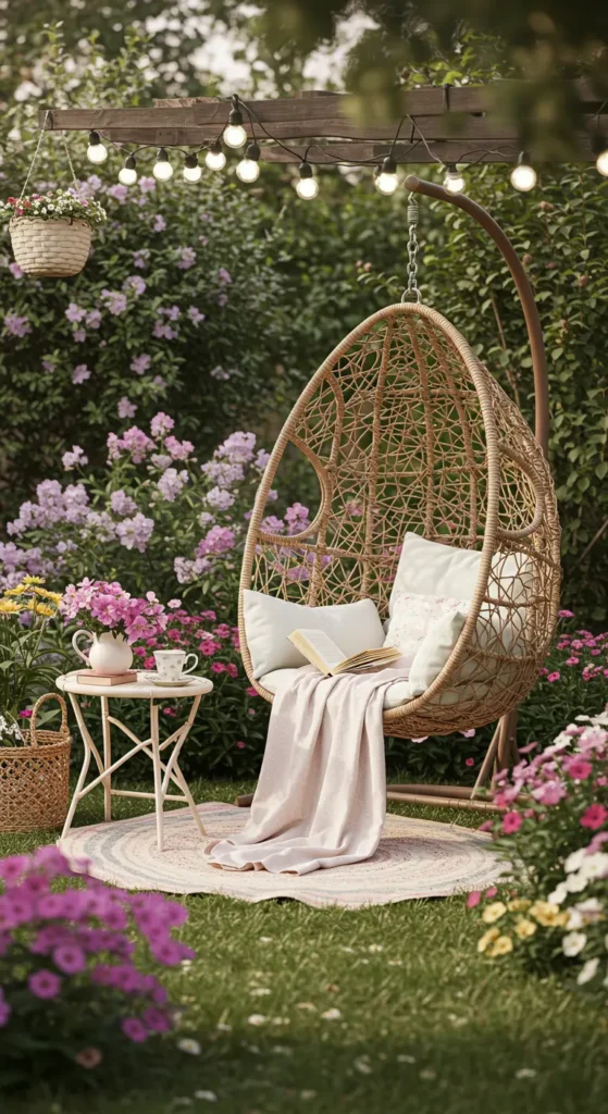 22. Outdoor Reading Nook