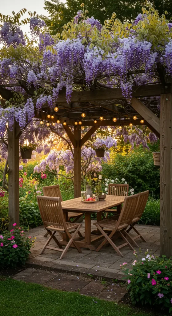 6. Garden Pergola-Style Gazebo