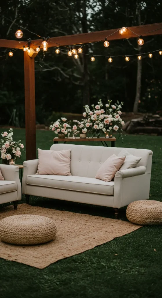 6. Outdoor Lounge Corners with Cozy Seating