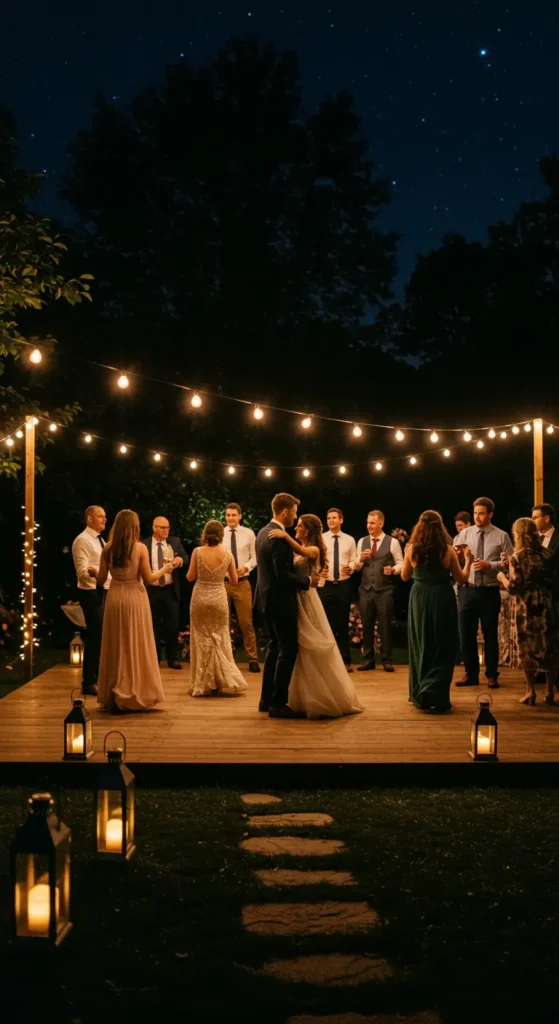 8. Outdoor Dance Floor Under the Stars
